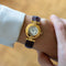Montre Cartier - Montre Must Colisée cadran ivoire à chiffres romains en vermeil 58 Facettes