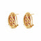 Boucles d'oreilles Boucles d'oreilles demi - créoles en rubis et diamants 58 Facettes BO/230144