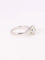 Bague 51.5 Bague trilogie or blanc diamant rond 2.07 ct diamants poires 58 Facettes 977
