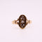 Bague Bague or rose époque Napoléon III Perles fines 58 Facettes