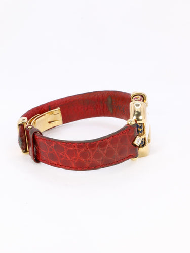 Montre RENE BOIVIN Montre Chrysalide or jaune rubis saphirs diamants 58 Facettes 1089.1