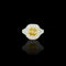 Yellow diamond ring 58 Facettes