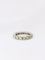 Bague 50.5 Alliance américaine en or blanc et diamants 1,8 ct 58 Facettes J63
