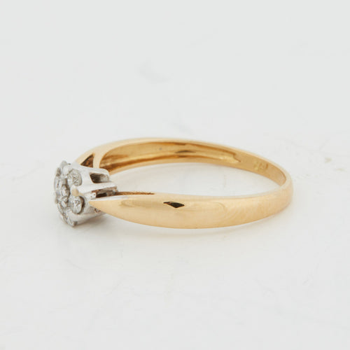Bague 53 Bague Deux Ors et Diamants 58 Facettes RÉF 3009/20