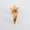 Broche Broche Fleur Email Rubis 58 Facettes