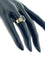 Bague 55 Bague 2 ors saphir et diamants 58 Facettes