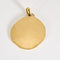 Pendentif Médaille zodiacale  en or jaune 58 Facettes DAX0153