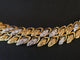 Collier Collier en or jaune et platine serti de 48 diamants 58 Facettes