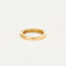 Bague 53 Alliance demi-tour diamants or jaune 58 Facettes