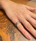 Bague 51 Cartier - Bague Trinity en or gris 58 Facettes