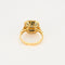 Bague 52 Bague style Art Déco or jaune, diamants, saphirs 58 Facettes