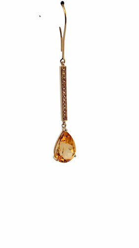 Boucles d'oreilles Boucles d’oreilles pendantes or et pierres naturelles 58 Facettes
