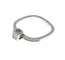Bague 51 DINH VAN - Bague Le Cube PM or blanc et diamants 58 Facettes 76387
