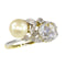 Bague 49 Bague vintage Belle Époque en diamant et perle 58 Facettes 21208-0556