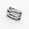 Bague 55 Bague or blanc diamants 58 Facettes RL05