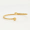 Bracelet Bracelet jonc or jaune 58 Facettes LP630/2