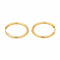Boucles d'oreilles Boucles d'oreilles Créoles Or jaune 58 Facettes 4076582RV