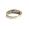Bague 48.5 Bague de style contemporain du XXe siècle en or 18 carats avec diamants de 0,48 carat 58 Facettes Q329B