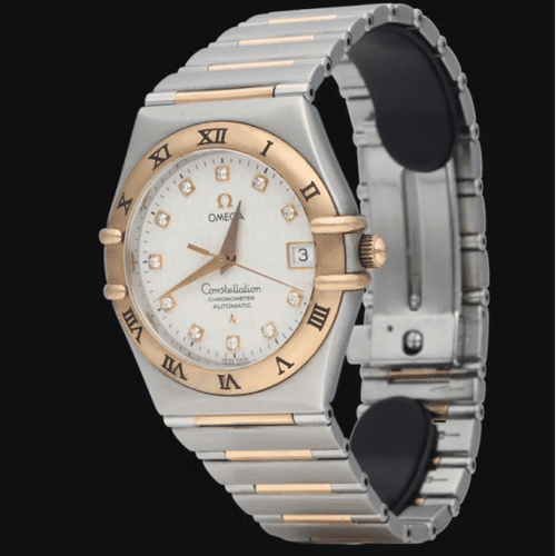 Montre Montre Omega Constellation Diamants 35 mm Automatique 58 Facettes MT41342