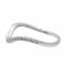 Bague 49 Bague Alliance Or blanc Diamant 58 Facettes 3001781CN
