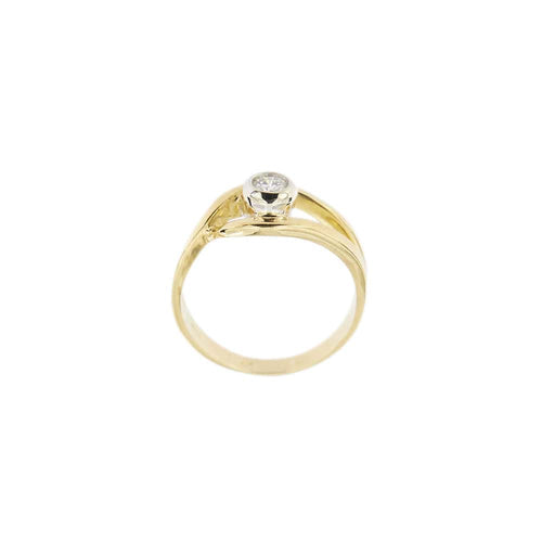 Bague Bague solitaire avec diamant 58 Facettes 25527