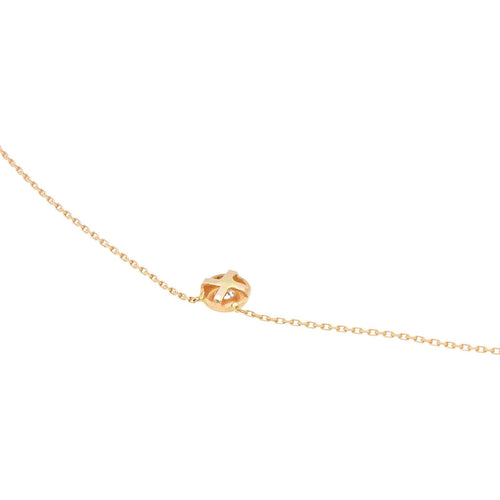 Collier Collier Or rose Diamant 58 Facettes 579149RV