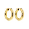 Boucles d'oreilles Boucles d'oreilles créoles bombées 58 Facettes 37697