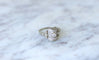Bague 58 Bague dôme Art Déco diamants 58 Facettes