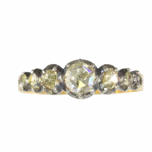 Bague 61 Bague en ligne avec diamants 58 Facettes 24137-0127