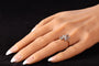 Bague 52 La Bague Diamant Vintage Belle Epoque 58 Facettes 24121-0294