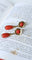 Boucles d'oreilles Boucles d'Oreilles Gouttes Corail 58 Facettes