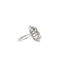 Bague 53 Bague cocktail en diamants marquise et baguette 58 Facettes 1.0002595/4
