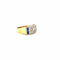 Bague 54 Bague Tank Or Jaune Diamants & Saphirs 58 Facettes 12-GS32924-01