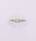 Bague Solitaire or blanc 18k, diamant 0,25 carat 58 Facettes