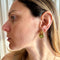 Boucles d'oreilles Boucles d'oreilles Bulgari en or jaune 18 carats avec péridot et rubis 58 Facettes