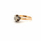 Bague 55 Solitaire Or Jaune 18k & Diamant 58 Facettes 30-GS38454