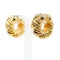 Boucles d'oreilles Chimento - Boucles d'oreilles créoles torsadées en or jaune 58 Facettes