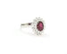 Bague Bague contour avec rubis du Mozambique 58 Facettes