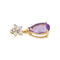 Pendentif Pendentif Goutte Or jaune Améthyste 58 Facettes 3079908CN