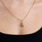 Pendentif Pendentif or jaune La Cloche Fleurie 58 Facettes LP922/BET