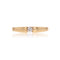 Bague 49 Solitaire diamant or jaune 58 Facettes 24-225