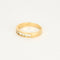 Bague 56 Bague jonc or jaune et diamants 58 Facettes SAI0364