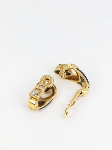 Boucles d'oreilles Boucles d’oreilles en or et Bois d’amourette 58 Facettes 521