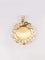 AUGIS - Médaille amour ronde or Plus qu'hier moins que demain or jaune, diamant, rubis 58 Facettes J556
