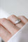 Bague 53 Bague Art Déco diamants or blanc et platine 58 Facettes