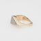 Bague 50 Bague triangle diamant vintage 58 Facettes G13532
