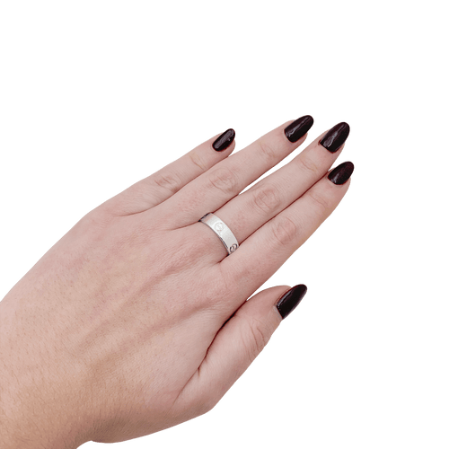 Bague 59 Bague Cartier "Love" platine. 58 Facettes 34272