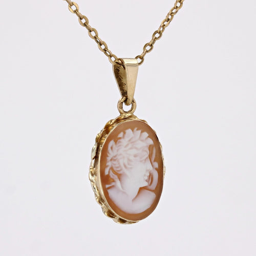 Pendentif Pendentif camée or jaune 58 Facettes CVP139
