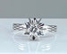 Bague Bague en or blanc 18 carats et diamant 58 Facettes AB387