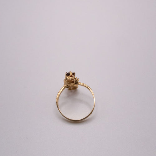 Bague 51 Bague Toi et Moi Or Jaune, Diamants et Rubis 58 Facettes 5-GSJE101-01